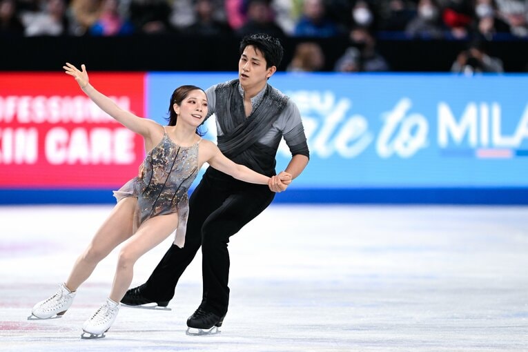 りくりゅうがGPファイナルで見せた美しい演技　©Asami Enomoto