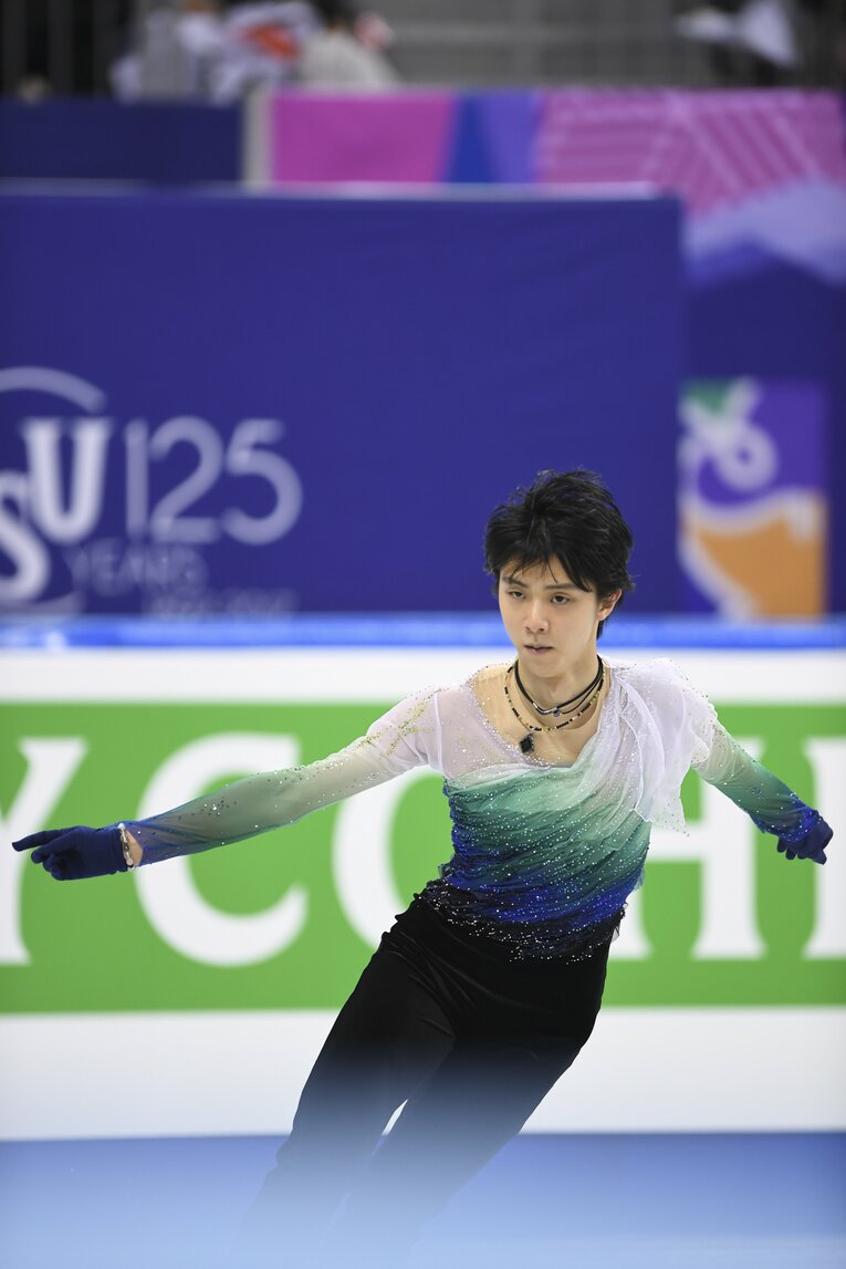 2017年2月、四大陸選手権のフリー　©Asami Enomoto