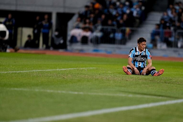 2016年のJリーグチャンピオンシップ準決勝で鹿島に敗れた川崎。シーズン終了後、大久保は変化を求めてFC東京に移籍した　©Kiichi Matsumoto