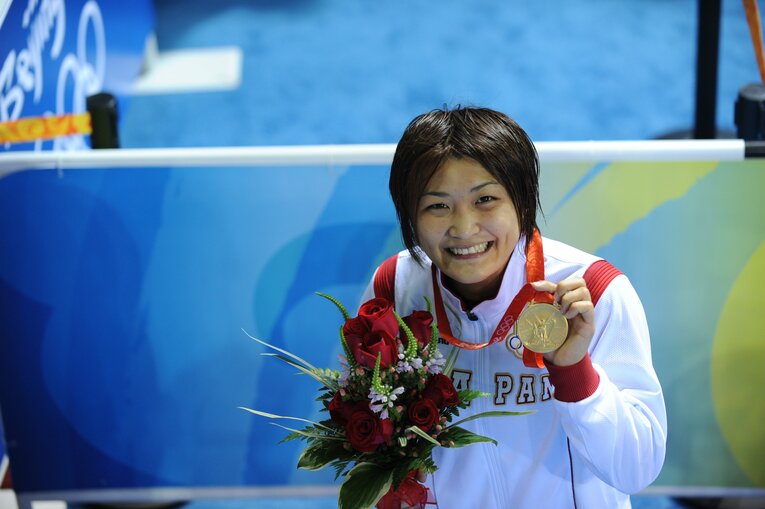 2008年北京五輪での伊調馨　©JMPA