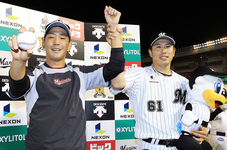 一番倒したい選手は大谷翔平。ロッテ高野圭佑、プロ2年目の野望。<Number Web> photograph by Kyodo News