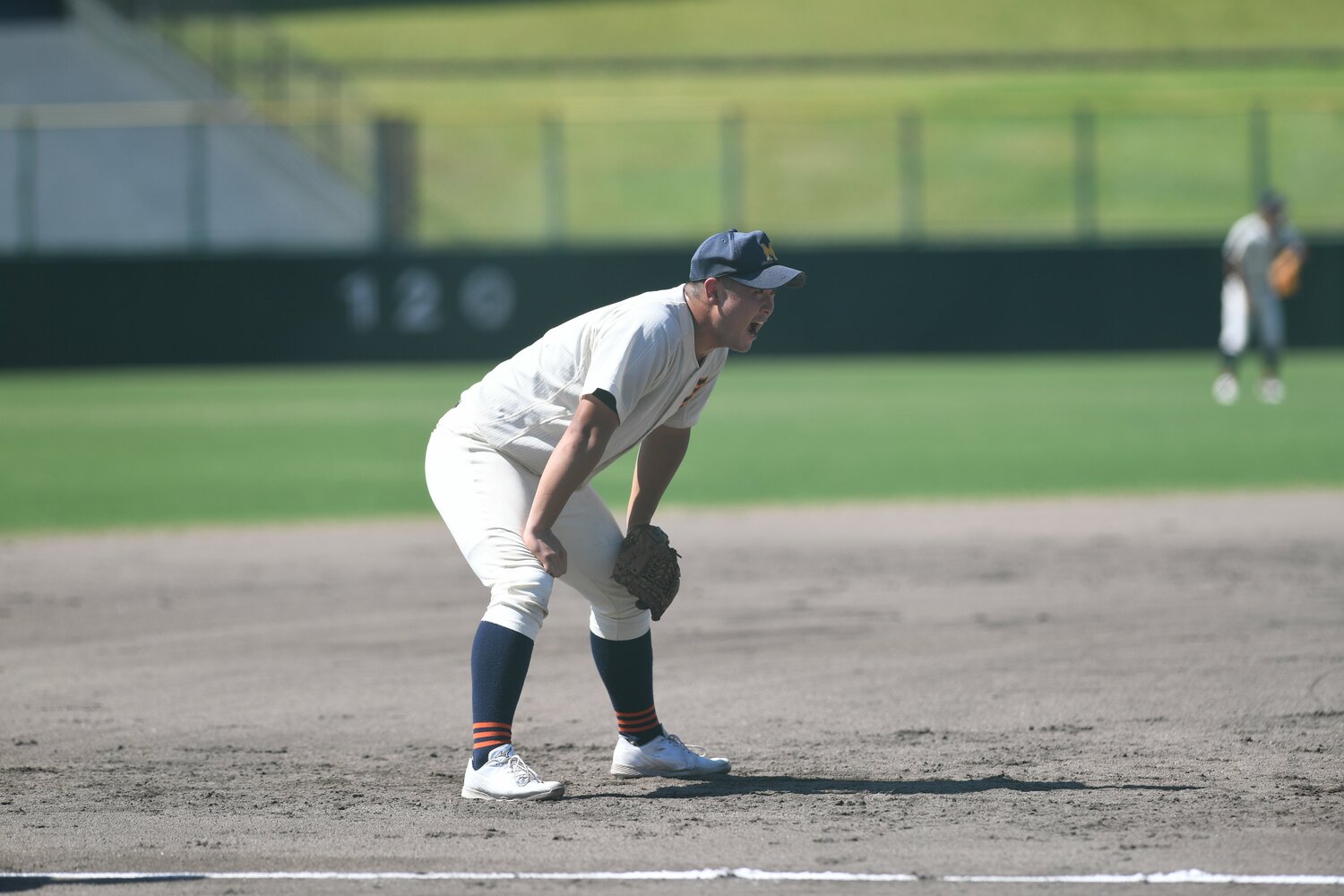 ポジションはサード。外野も守れる ©Kota Inoue