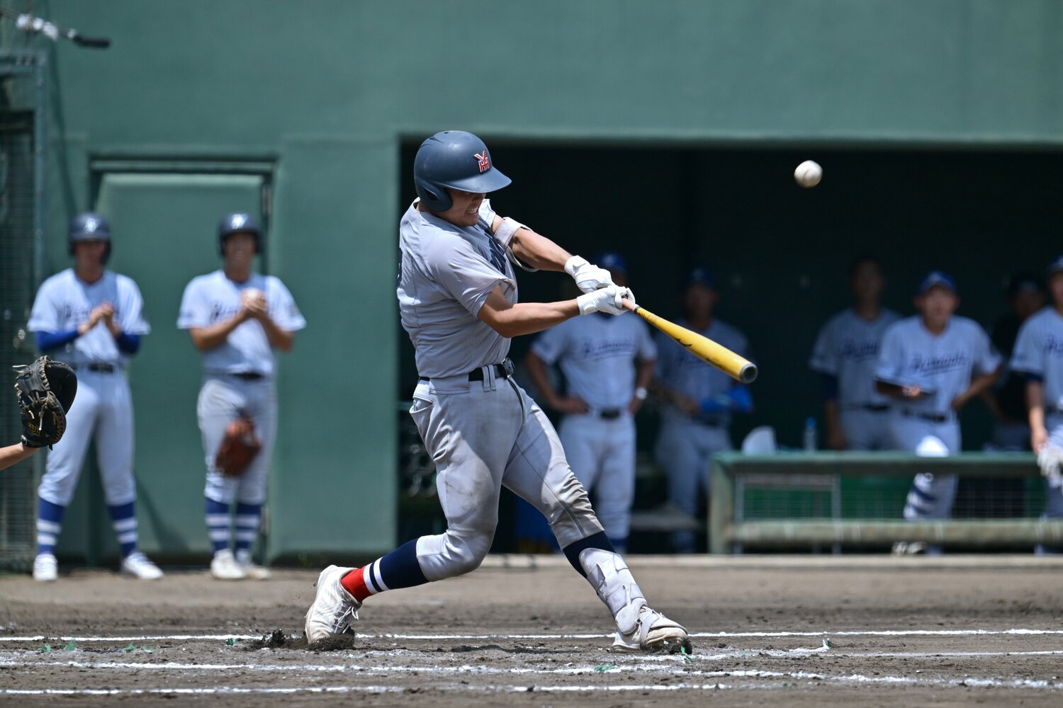 2025年夏の神奈川県大会での横浜　©Hideki Sugiyama