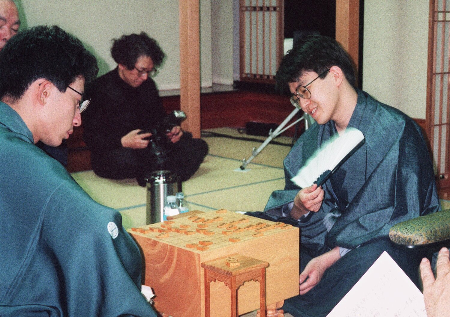 94年の竜王戦も佐藤康－羽生のカードだった　©JIJI PRESS