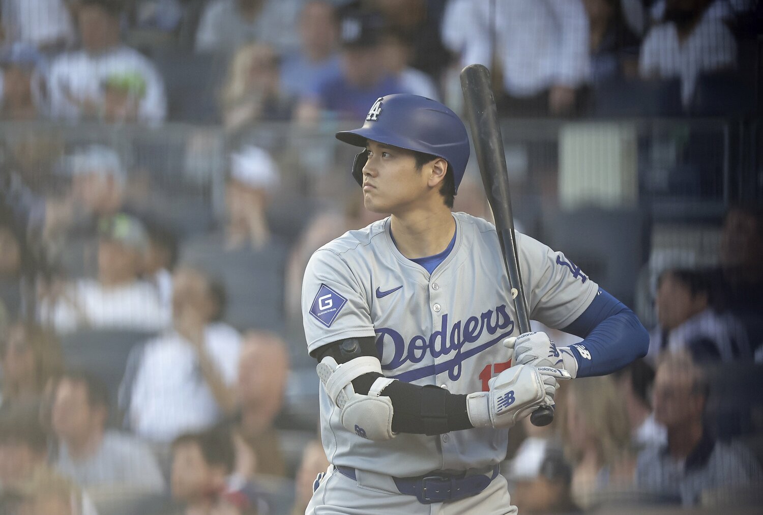 ヤンキースとの3連戦では大きなブーイングも浴びた大谷翔平　©Getty Images