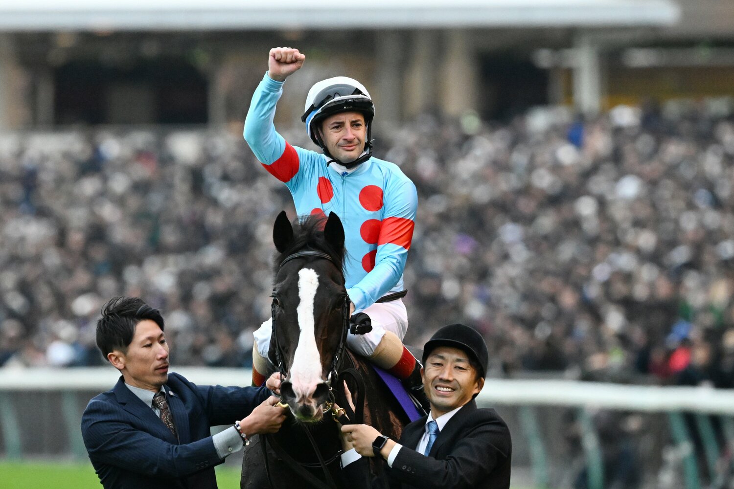 誰もが認めるJRAのトップジョッキーとなったフランス出身のクリストフ・ルメール　©Keiji Ishikawa