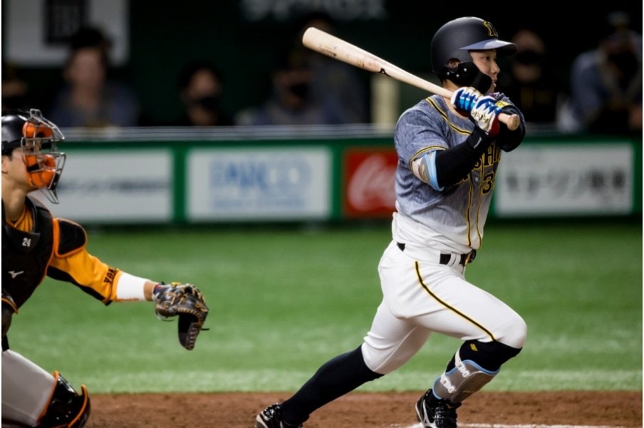 糸原は高校時代、実はスラッガーだったとのこと©Kiichi Matsumoto