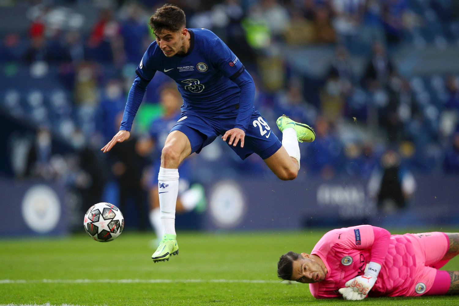 値千金の先制ゴールを決めたハバーツ©Getty Images