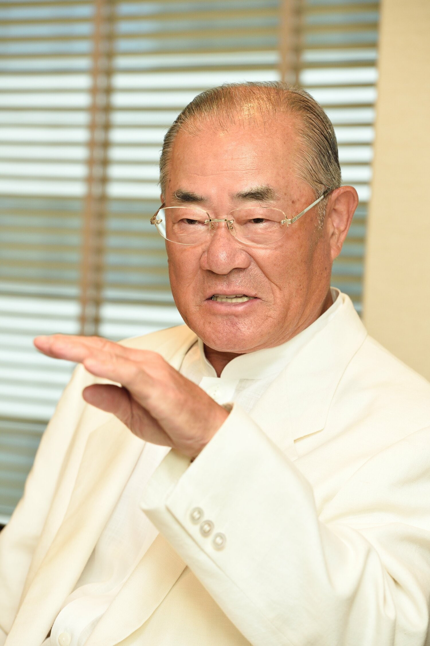 9月9日に86歳で亡くなった張本さん ©Keiji Ishikawa