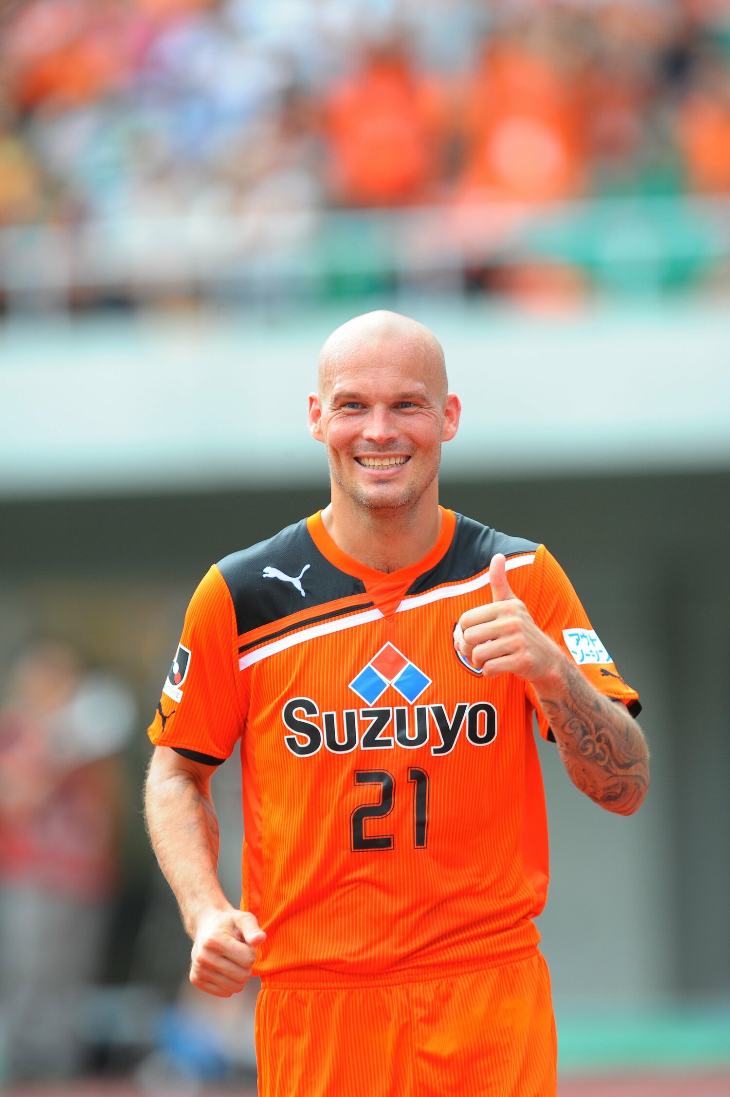 清水時代のユングベリ ©Toshiya Kondo