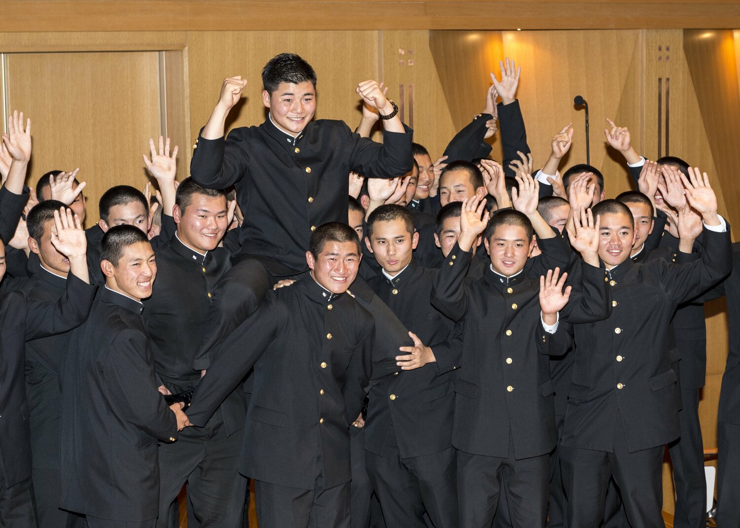 清宮幸太郎は高校生史上最多タイの7球団競合になった。日本ハムが当たりを引いた ©Takuya Sugiyama