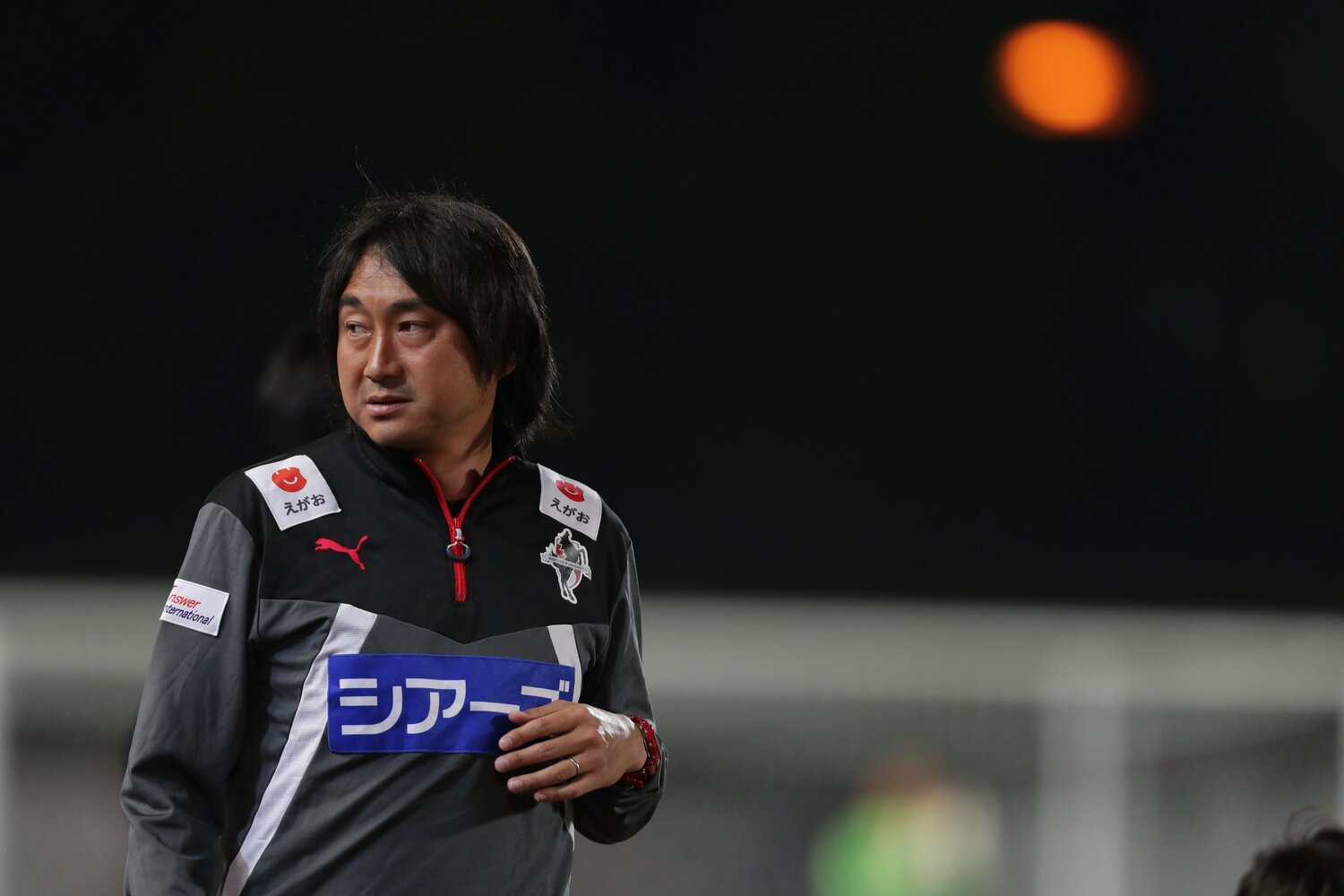 安がロアッソ熊本に所属時代に指導を受けた北島秀朗(現大宮ヘッドコーチ) ©J.LEAGUE