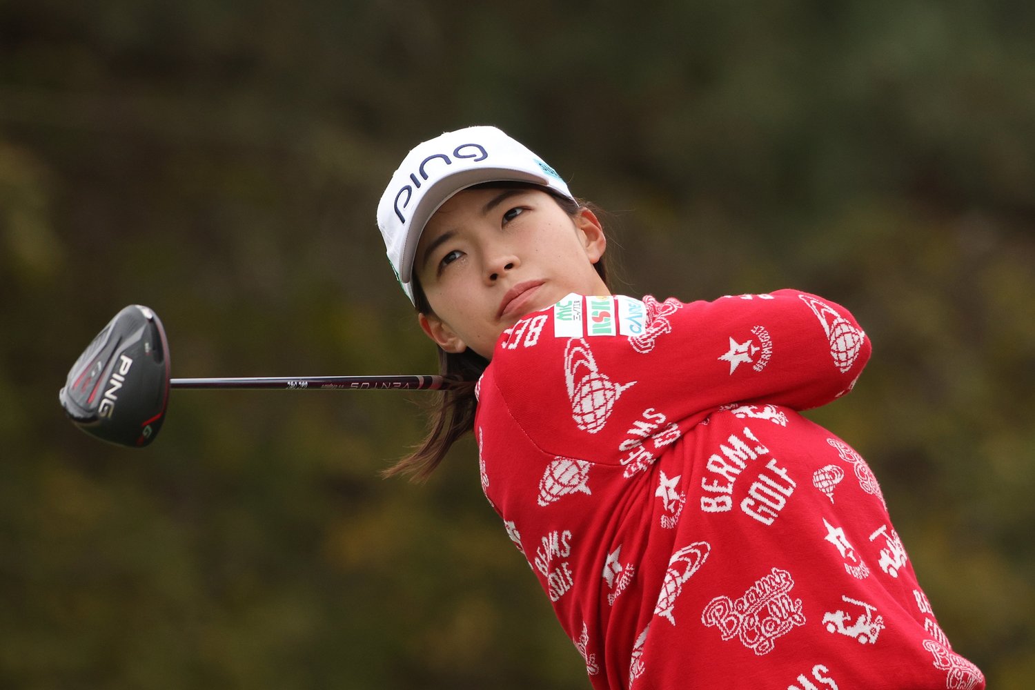 シンデレラになって初めてのゴシップでは、格差愛や体の変化を心配された渋野 ©Getty Images