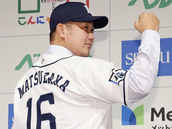 元西武・長田も繰り返す「すごい」。色あせない松坂大輔へのリスペクト。＜Number Web＞ photograph by Kyodo News