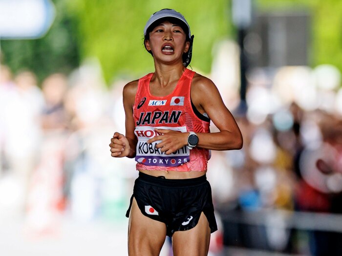 「集団の2人か3人を抜けば…」“大学時代は官僚志望”の24歳が世界陸上マラソンで大躍進…小林香菜が振り返る「7位入賞」サバイバルレースの全内幕＜Number Web＞ photograph by Kiichi Matsumoto
