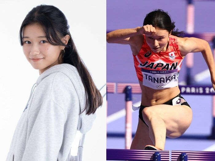 「私の仕事は走ること。でも…」陸上・田中佑美(25歳)が“モデルハードラー”の肩書に思うこと「違う角度からファンを呼び込むのも大切だと思います」<Number Web> photograph by (L)Shiro Miyake、(R)JMPA