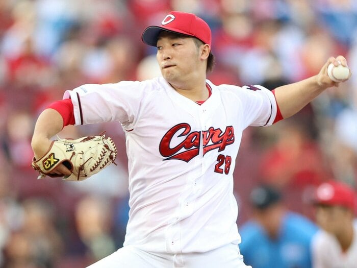 「大谷の試合見てないです。興味ないので」常に自分と向き合う床田寛樹が、1年目のTJ手術からカープのエース格へと成長するまで＜Number Web＞ photograph by JIJI PRESS