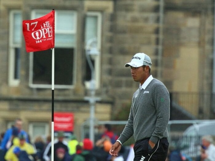 松山英樹が全英で進んだ“一歩分”。三歩進んで二歩さがるメジャーの道。＜Number Web＞ photograph by Maki Uchida