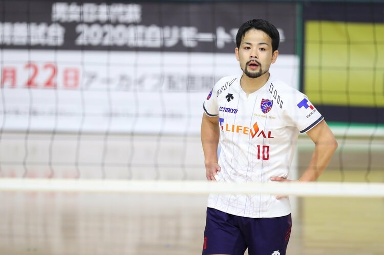 バレーボール(プロ選手が、使っていた AVC MEN'S CHAMPIONS LEAGUE JAPAN 2025 セッター #永露元稀