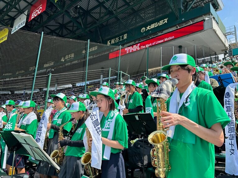 「他がやっていない曲を選ぶ」が滋賀学園の特徴 ©Yukiko Umetsu