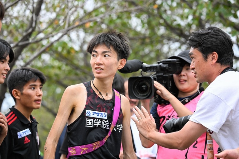 ゴール直後の平林　©Nanae Suzuki