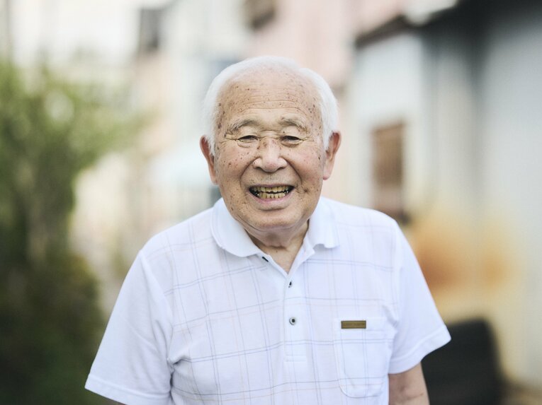 古沼貞雄さん　©Yuki Suenaga