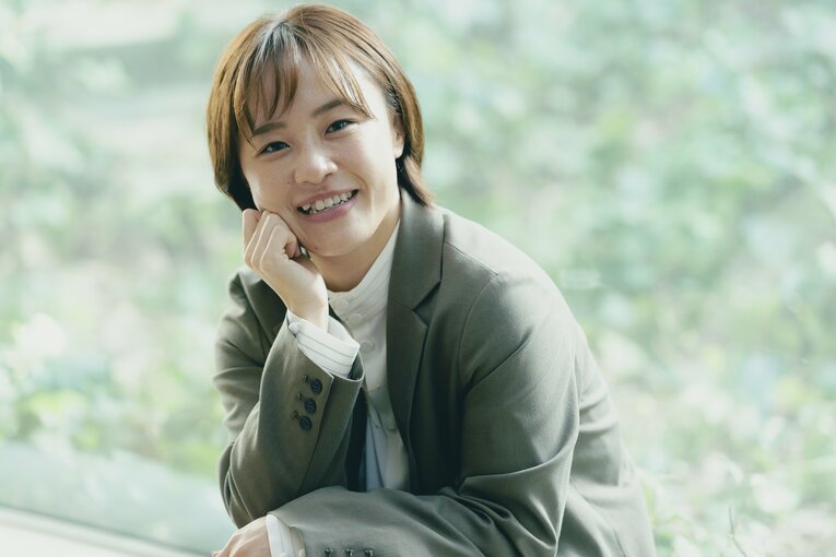 リオ五輪女子レスリング金メダリストの登坂絵莉さん　©Wataru Sato