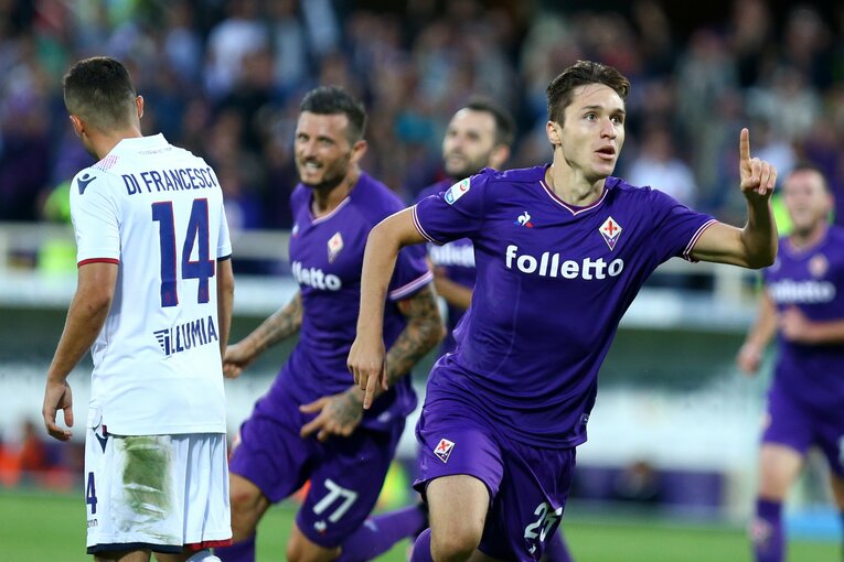 フィオレンティーナのアカデミーで育ち、18歳でプロデビューを果たした©Getty Images