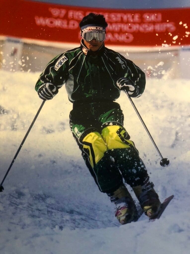 1997年フリースタイル スキー世界選手権（敏さん提供）