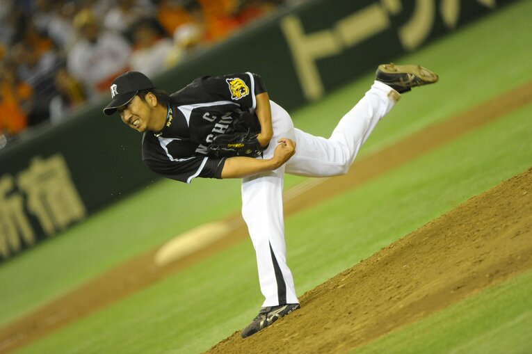 「火の玉ストレート」を武器に、不動の守護神として活躍した藤川球児 ©BUNGEISHUNJU