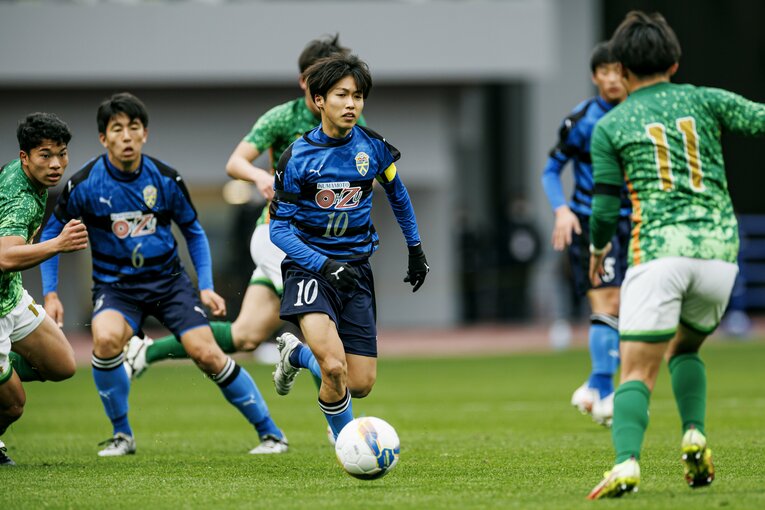 大津MF森田大智（3年）©︎Kiichi Matsumoto