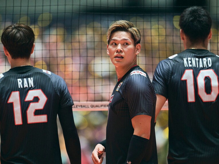 西田有志（パリ五輪予選トルコ戦）©︎Yuki Suenaga