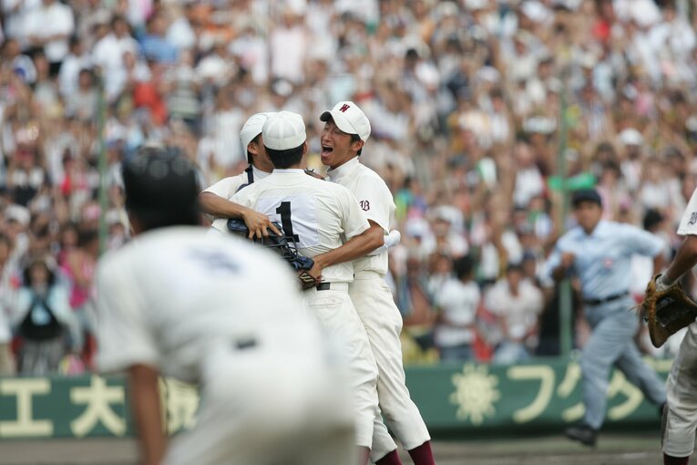 早実・斎藤佑樹／2006年夏の甲子園　©︎Hideki Sugiyama