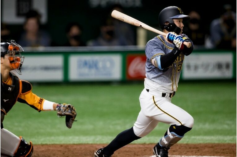 糸原は高校時代、実はスラッガーだったとのこと©Kiichi Matsumoto