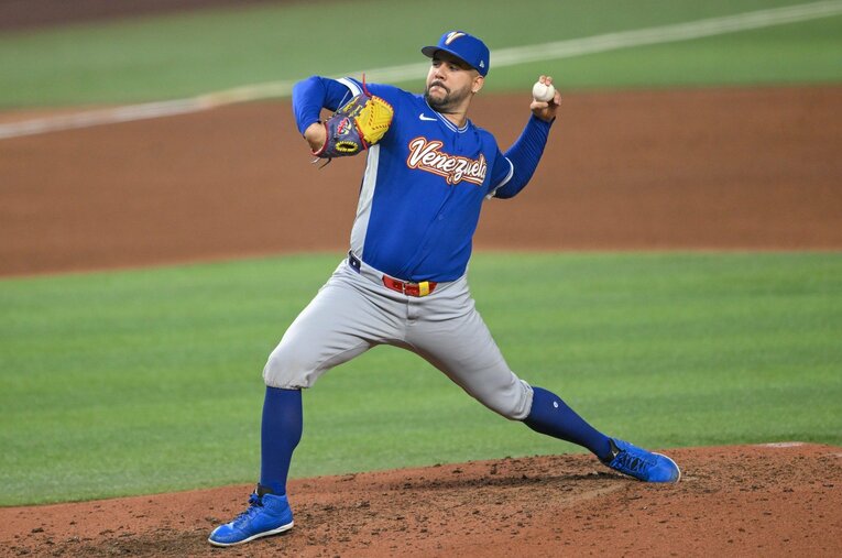 好投で大きく流れを引き寄せたデヘスス　©︎Nanae Suzuki