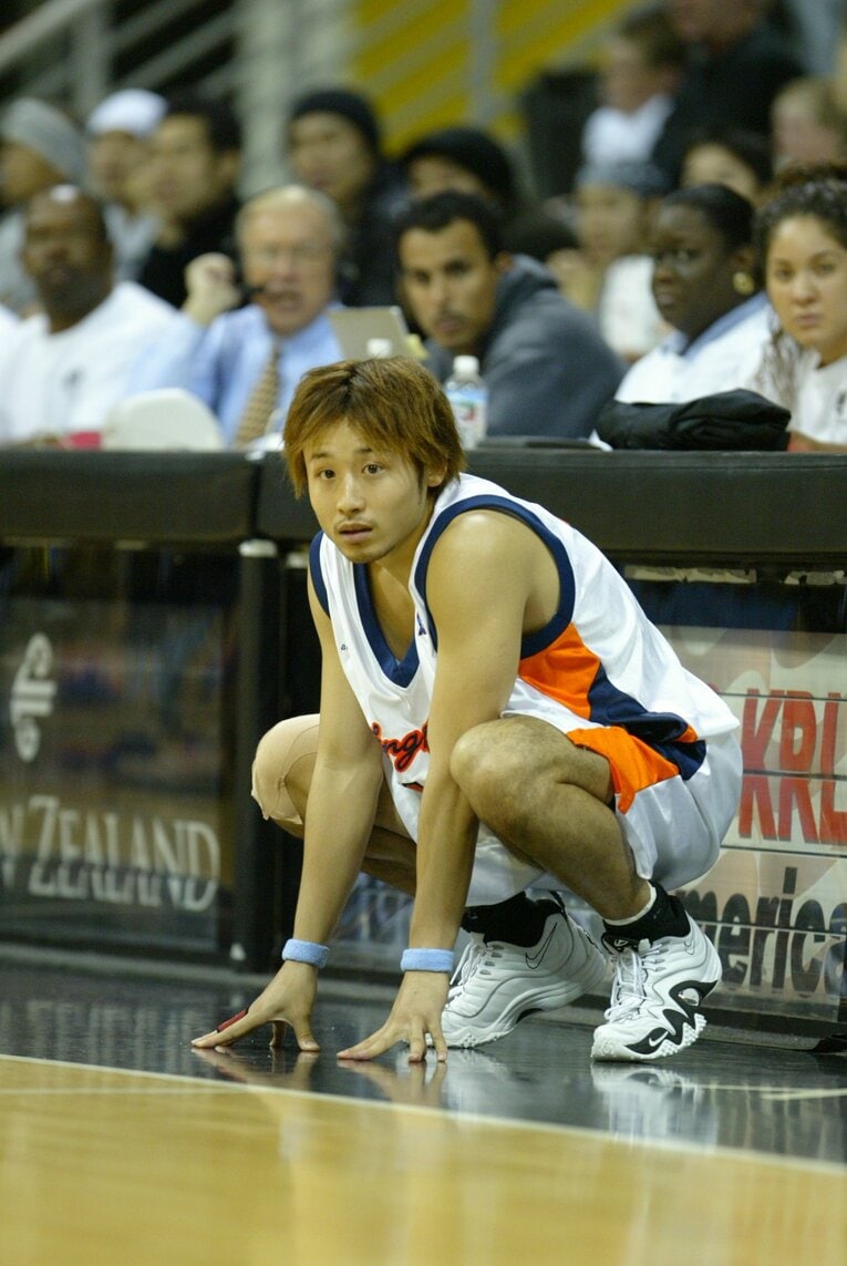 ロングビーチ・ジャム・アルビレックス時代の田臥勇太（2003年）©︎Koji Asakura