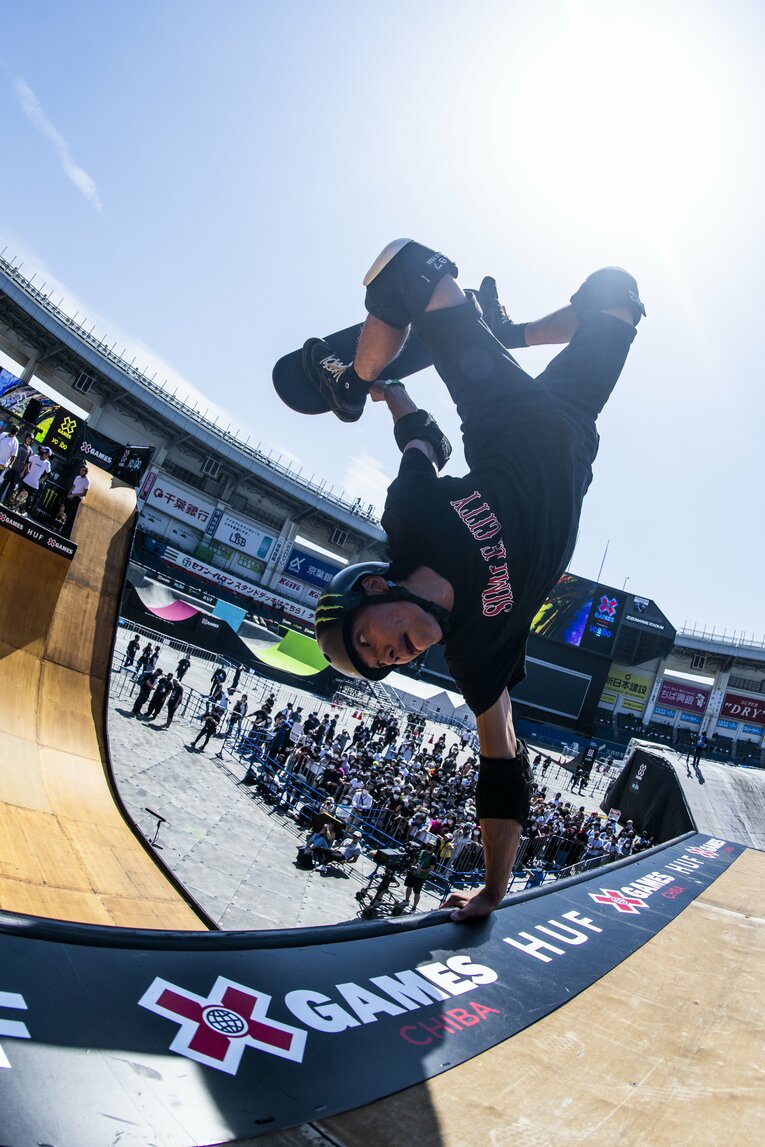 芝田モト　©Jason Halayko / ESPN Images