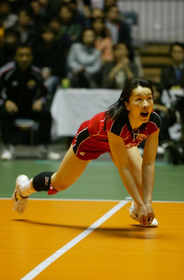 シドニー五輪予選後は引退も考えたが、2004年まで現役を続けた（写真は2003年）©︎AFLO