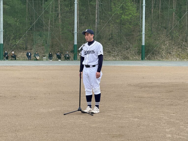【盛岡白百合学園】野球部の様子　©Yuji Yanagawa