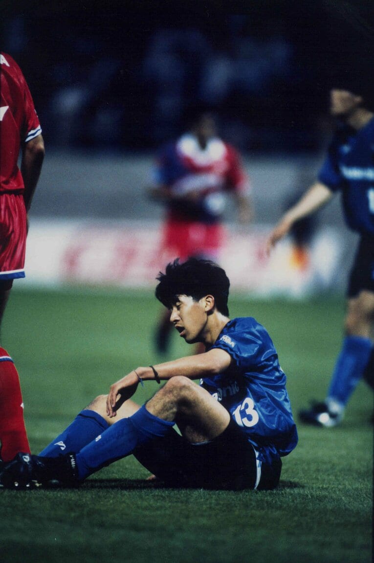 ガンバ大阪時代の八十祐治（本人提供）