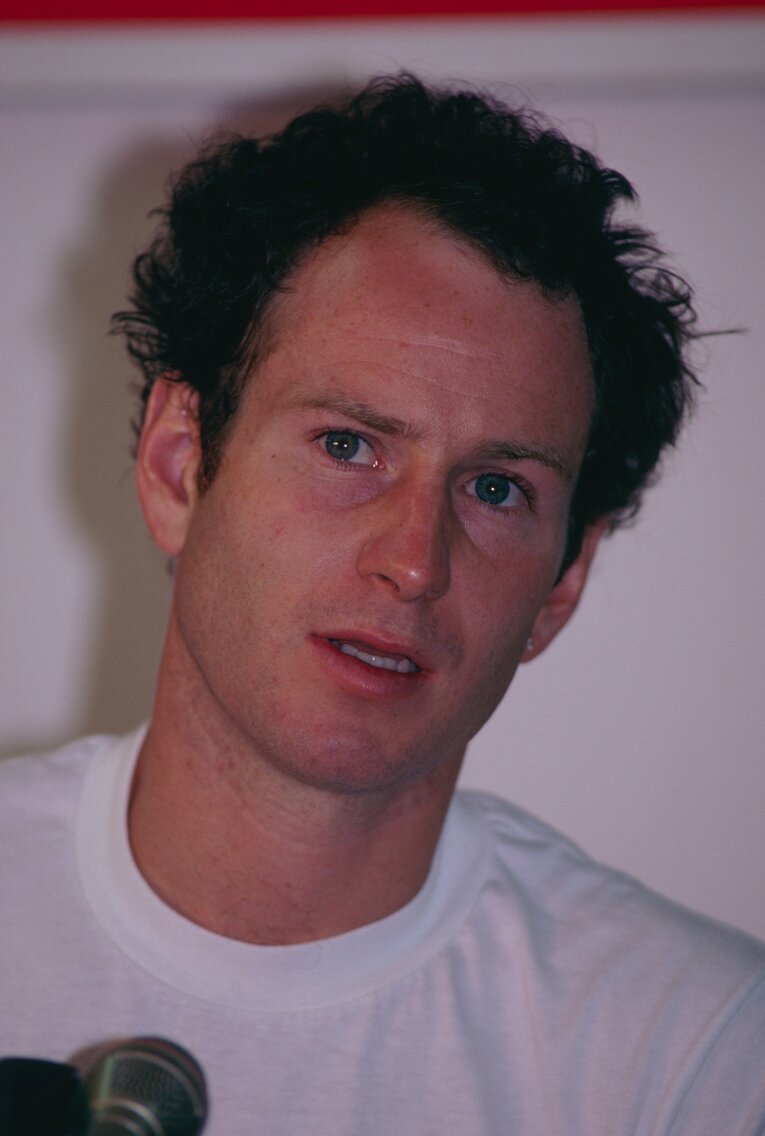 現役時代のマッケンロー　©Kazuhito Yamada