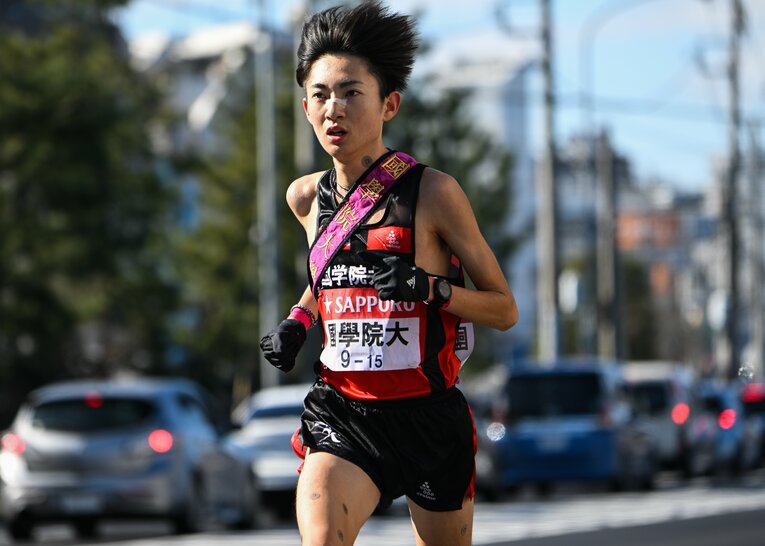 1年時の箱根は復路のエース区間である9区で区間2位。当時から長い距離への適性を見せていた平林　©Nanae Suzuki