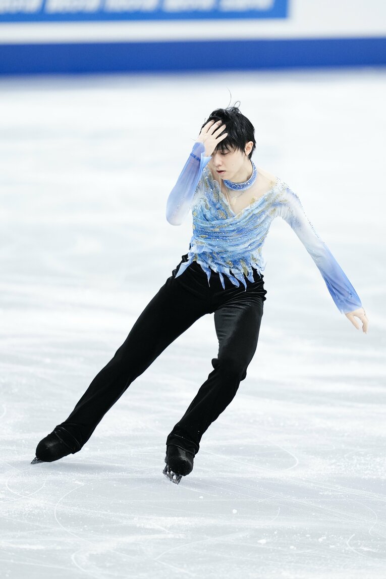 2021-2022シーズンのショートプラグラム『序奏とロンド・カプリチオーソ』　©Asami Enomoto