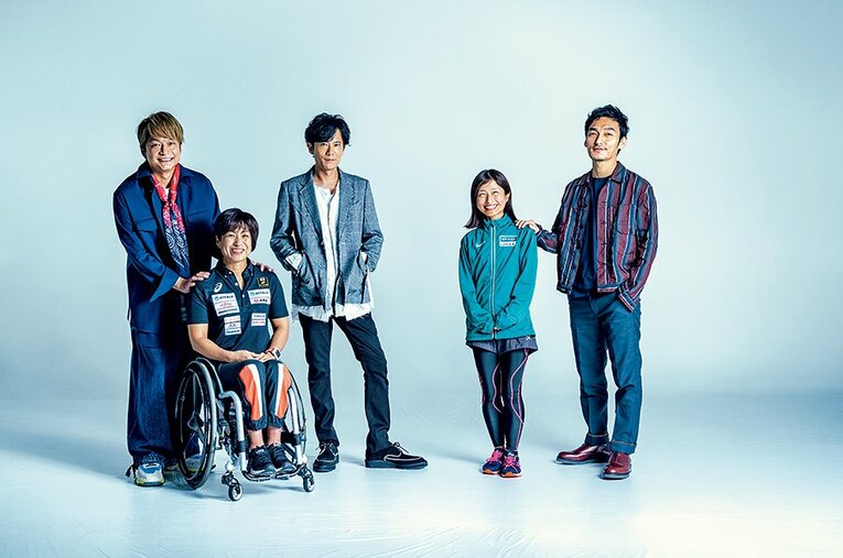 「新しい地図」が話を聞いた土田和歌子選手（左）と道下美里選手。パラ競技には知らない世界が山ほどある。 ／ photograph by Takuya Sugiyama