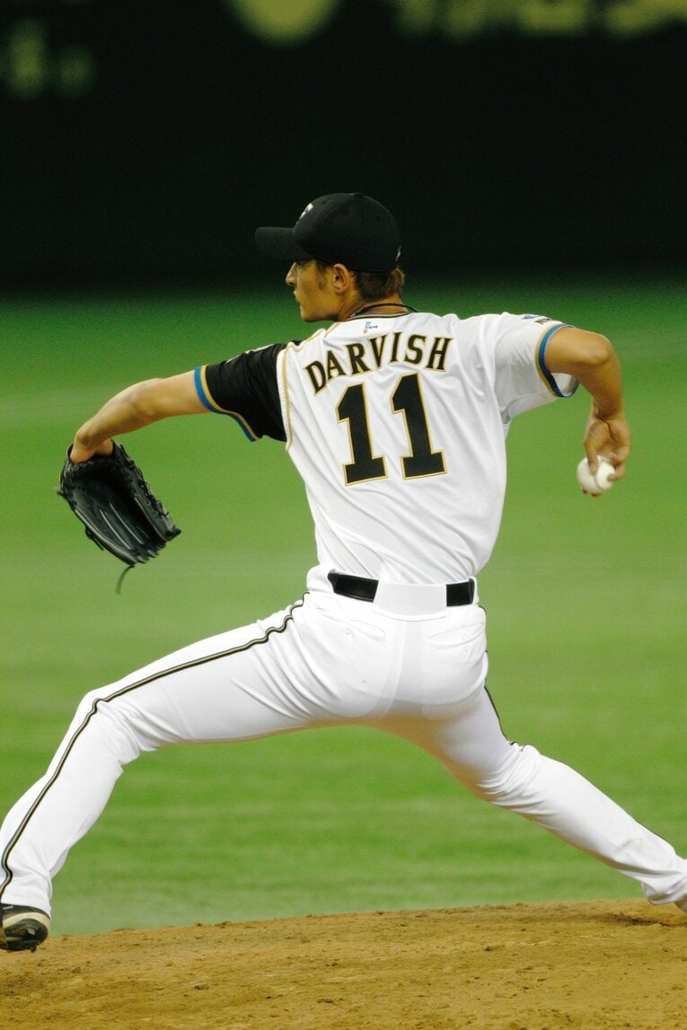 日本ハム時代のダルビッシュ　©Sports Graphic Number