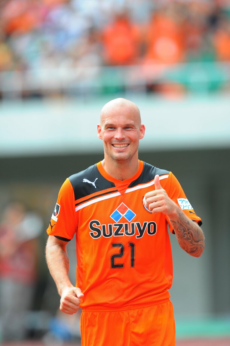 清水時代のユングベリ　©Toshiya Kondo