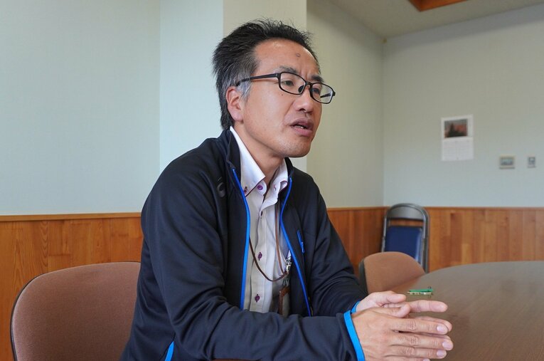 当時を振り返る大村。現在は地元に戻って市役所職員として働く　©NumberWeb