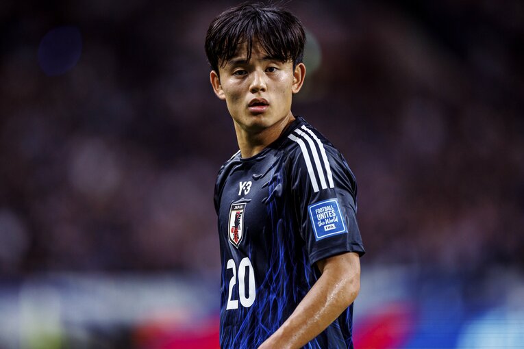 久保建英（2024年W杯アジア最終予選・中国戦）©︎Kiichi Matsumoto