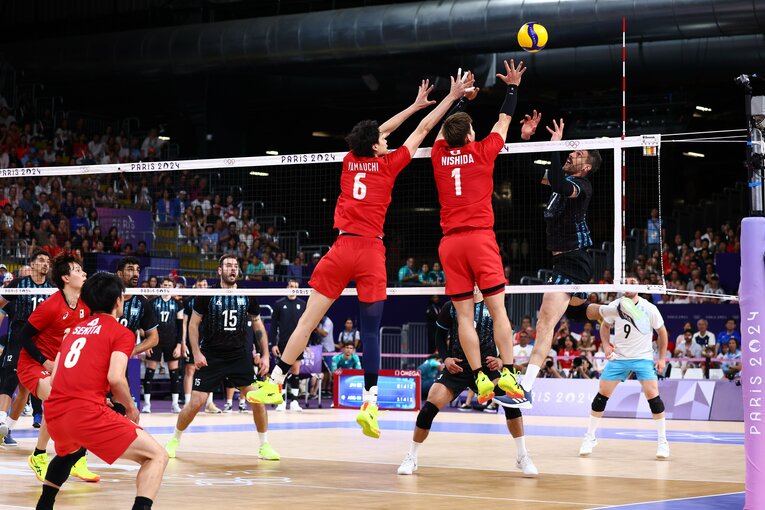 パリ五輪 アルゼンチン戦　©︎Ryosuke Menju/JMPA