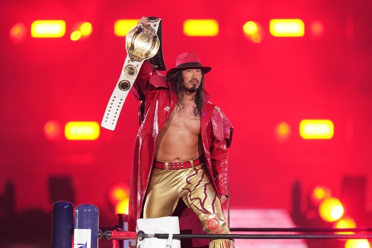 IWGP GLOBAL王者の辻陽太　©Essei Hara